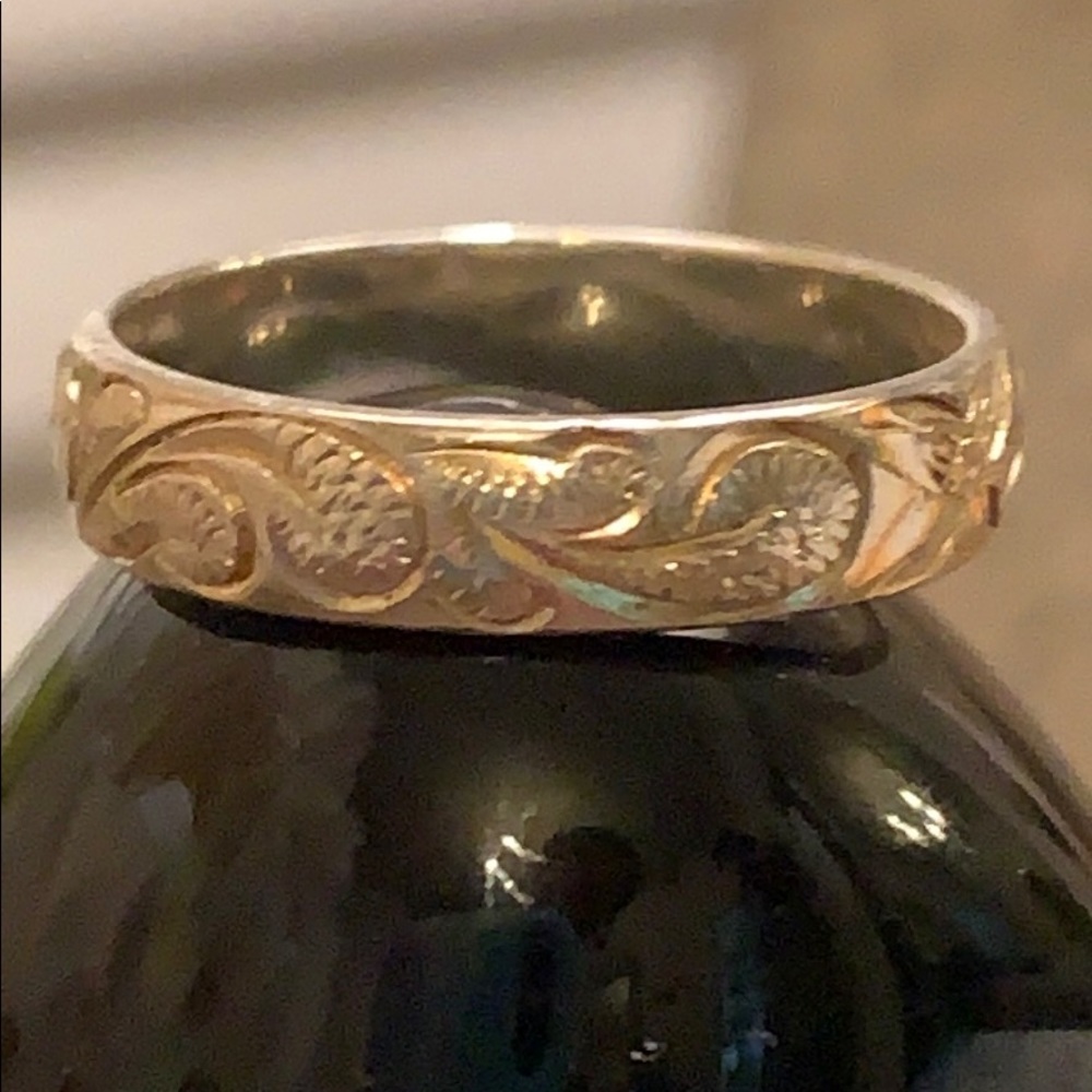 Sterling Silver Hawaiian 🌺 Pinkie Ring